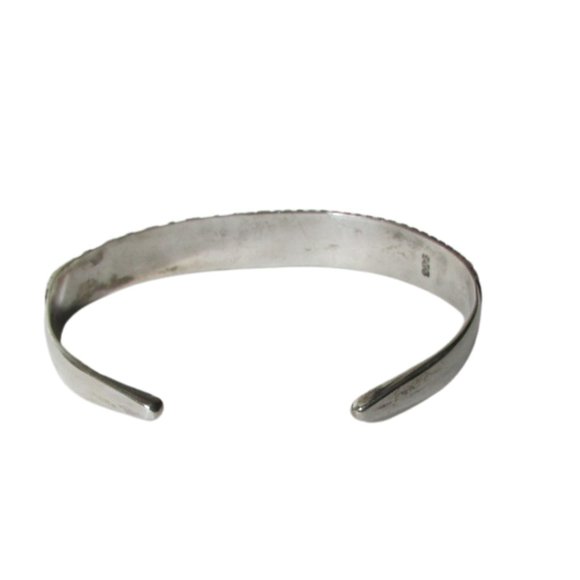 Native American Silver Bracelet from Sante Fe - Picture 2 of 7